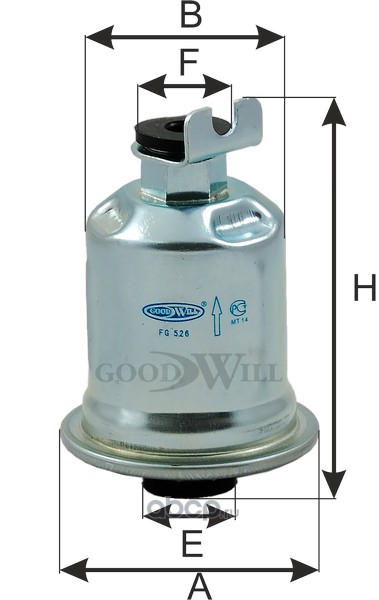 ФИЛЬТР ТОПЛИВНЫЙ FG526