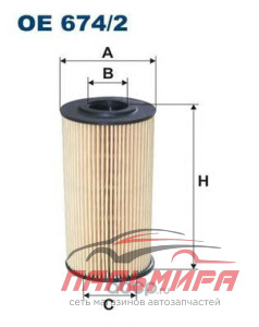 Фильтр масляный HYUN/KIA ACCENT/CERATO/GETZ/CEED 02- 1.5-1.6 DIESEL