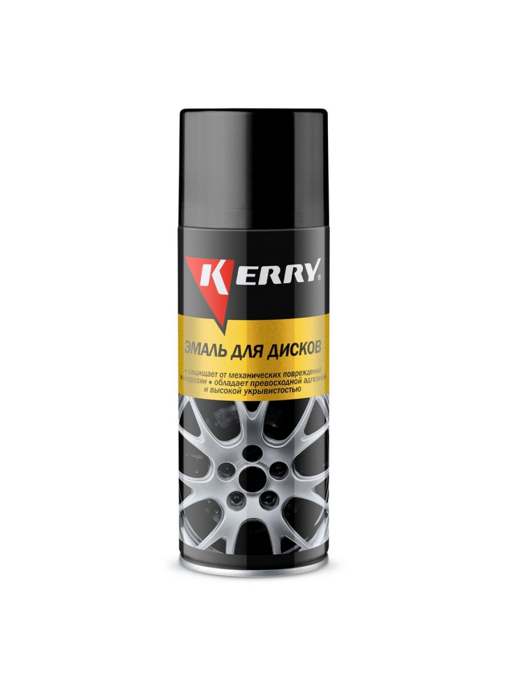ЯЯЯ KR-960-3 КРАСКА "KERRY" ДЛЯ ДИСКОВ ЧЕРНАЯ 520 МЛ
