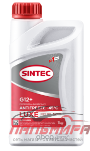 АНТИФРИЗ "SINTEC LUX" КРАСНЫЙ (1 Л) G12+ (-45C) 