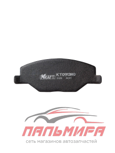 КОЛОДКИ ТОРМОЗНЫЕ ПЕРЕДНИЕ VW POLO 1.2  KRAFT