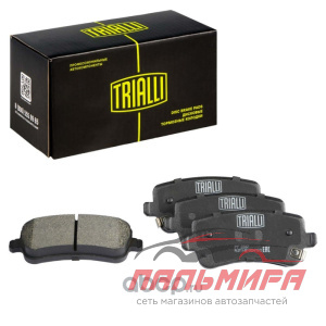 Колодки тормозные CHERY TIGGO 8 PRO MAX 22- задние TRIALLI PF2337