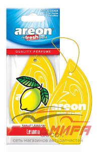 ОСВЕЖИТЕЛЬ ПОДВЕСНОЙ "AREON" REFRESHMENT ЛИМОН
