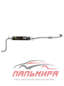 РЕЗОНАТОР ВАЗ-1118/1119 "TRIALLI" С ВИБРОКОМПЕНСАТОРОМ