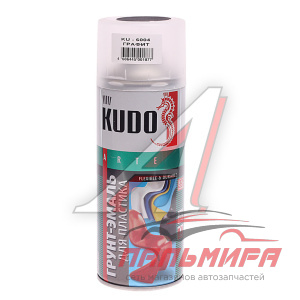 ГРУНТОВКА-ЭМАЛЬ ДЛЯ ПЛАСТИКА "КУДО" ГРАФИТ №6004