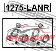 Ремкомплект суппорта тормозного заднего HYUNDAI ELANTRA/LANTRA (CA) 2000-2006
