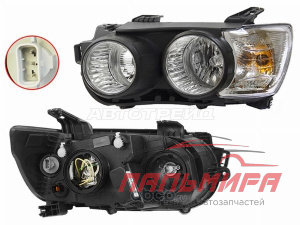 Фара CHEVROLET AVEO 11- окантовка черная ST2351114L