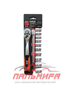 НАБОР ГОЛОВОК 3/8" 12 ПРЕДМЕТОВ "AVS" (10-24ММ, NG38-12P)