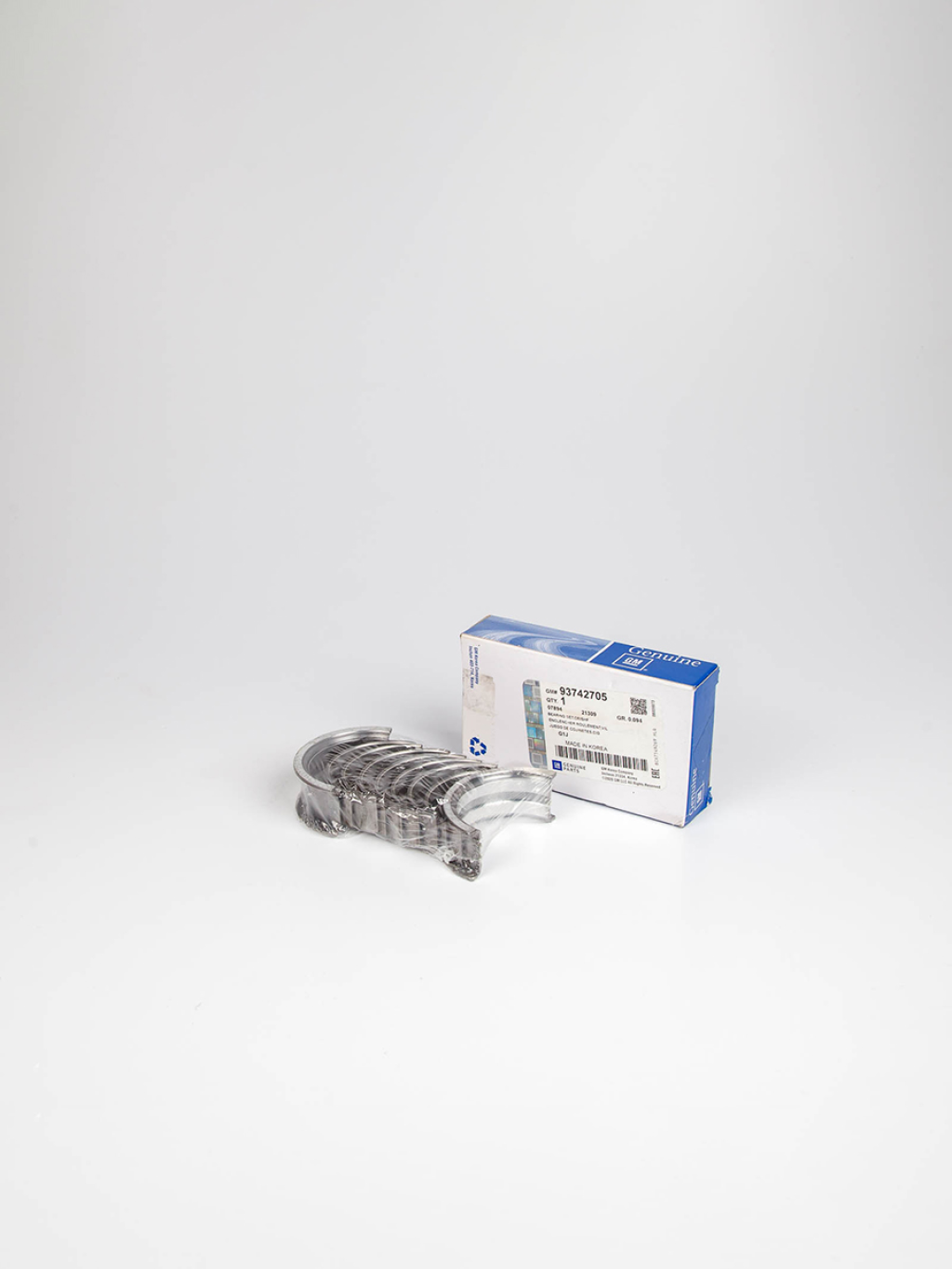 ВКЛАДЫШИ КОРЕННЫЕ GENERAL MOTORS 93742705