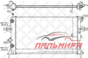 РАДИАТОР ДВИГАТЕЛЯ  STELLOX 1025062SX