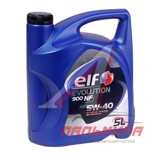 МАСЛО МОТОРНОЕ "ELF EVOLUTION 900 NF" 5W/40 (5Л. СИН.)