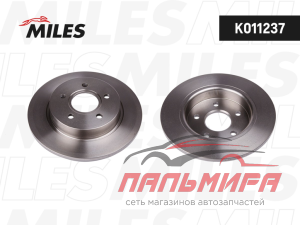 Диск тормозной задний D=270мм FORD FOCUS III 11-/C-MAX 10- (TRW DF6139) K011237