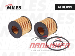 ФИЛЬТР МАСЛЯНЫЙ TOYOTA COROLLA (E150, E180) 08-, RAV 4 08-, YARIS 09-, AVENSIS 07-, CH-R 16- MILES
