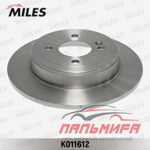 ДИСК ТОРМОЗНОЙ ЗАДНИЙ HYUNDAI I30 12-/SOLARIS/ KIA RIO III D=262ММ