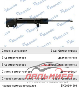 АМОРТИЗАТОР EX96394592