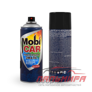 КРАСКА ЧЕРНАЯ ГЛЯНЦЕВАЯ "MOBICAR" RAL 9005