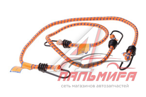 НАБОР РЕЗИНОК В БАГАЖНИК 60 СМ "KRAFT" (МЕТАЛЛ, КРЮЧКИ, D-8 ММ) (2 ШТ.)