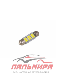 ЛАМПА СВЕТОДИОДНАЯ T11 S8.5, 6SMD WHITE "МАЯК"