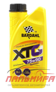 МАСЛО ТРАНСМИССИОННОЕ  "XTG"  75W90 GL-5 (1Л, П/СИН)