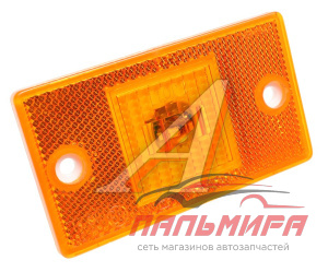 ФОНАРЬ ГАБАРИТНЫЙ LED ЖЕЛТЫЙ 24В РАЗЪЕМ АМР РУДЕНСК