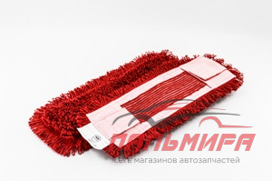 IT-0519 МОП ПЛОСКИЙ 50х15 СМ ХЛОПОК УХО+КАРМАН (КРАСНЫЙ) "GRASS"												