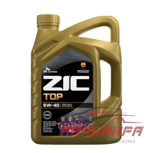 МАСЛО МОТОРНОЕ "ZIC" TOP 5W/40 SN/CF (4Л. СИН.)
