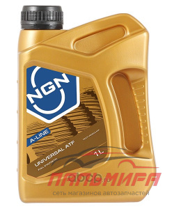 МАСЛО ТРАНСМИССИОННОЕ "NGN" ATF UNIVERSAL A-LINE  1л (синт) 
