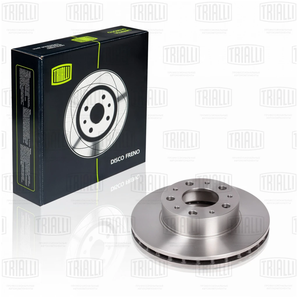 Диск тормозной | перед | Trialli