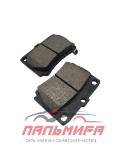 КОЛОДКИ ТОРМОЗНЫЕ ДИСКОВЫЕ ЗАД GK0602 CTR
