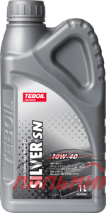 МАСЛО МОТОРНОЕ "TEBOIL" SILVER SN 10W/40 SN/CF, A3/B4 (1Л, П/СИНТ)