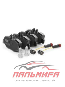 Тормозные колодки диск зад с датч VITO 09/03