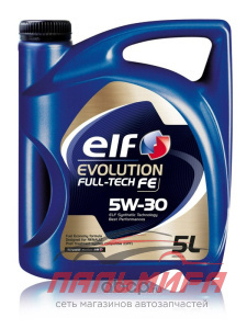 МАСЛО МОТОРНОЕ "ELF EVOLUTION FULLTECH FE" 5W/30 (5Л.)