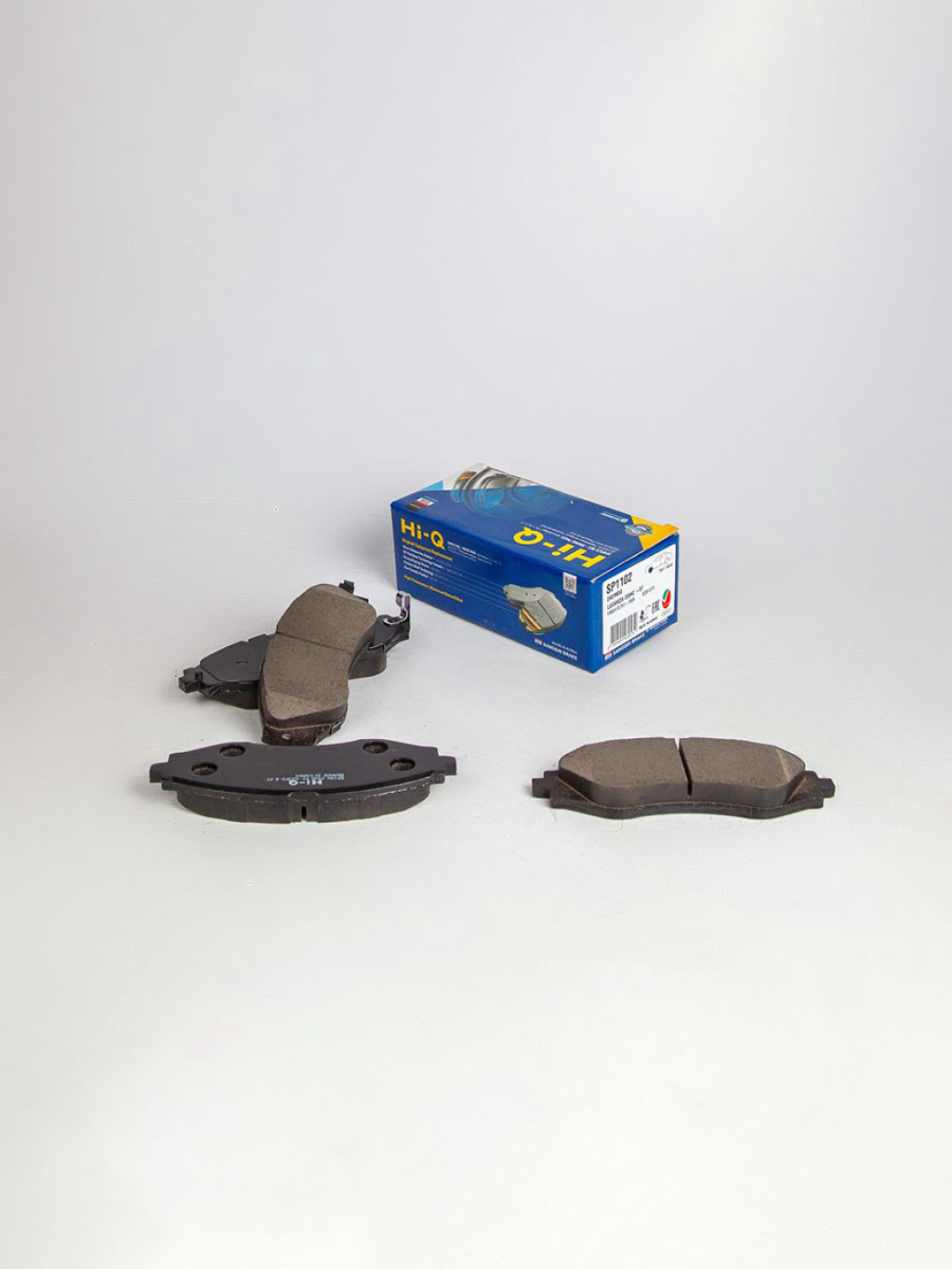 (!!!) КОЛОДКИ ТОРМОЗНЫЕ ПЕРЕДНИЕ [SP1102]