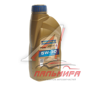 МАСЛО МОТОРНОЕ "RAVENOL" FDS 5W/30 API SL (1Л. СИН)
