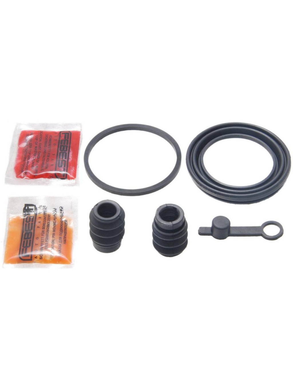 РЕМКОМПЛЕКТ СУППОРТА ТОРМОЗНОГО ПЕРЕДНЕГО NISSAN ALMERA  FEBEST 0275B10F