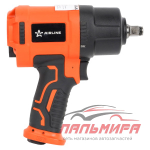 ГАЙКОВЕРТ ПНЕВМАТИЧЕСКИЙ 1/2" "AIRLINE" (УДАРНЫЙ, КОМПОЗИТНЫЙ, 860 НМ)