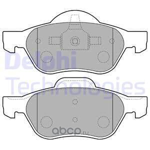 Колодки тормозные дисковые, комплект RENAULT Laguna