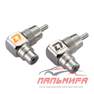 АДАПТЕР -RCA DL AUDIO PHOENIX SHORT ANGLE RCA ADAPTER (УП-2ШТ)