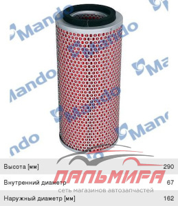 ФИЛЬТР ВОЗДУШНЫЙ MAF076