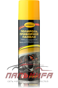 ПОЛИРОЛЬ ПАНЕЛИ "АСТРОХИМ" (КОКОС) (335 МЛ., АЭРОЗ.) АС-2334