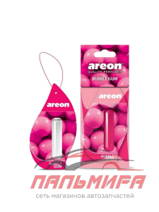ОСВЕЖИТЕЛЬ ПОДВЕСНОЙ ГЕЛЕВЫЙ "AREON" LIQUID 5 ML BUBBLE GUM/Бабл Гум, подвесной гелевый