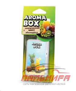 ОСВЕЖИТЕЛЬ "FOUETTE" "AROMA BOX" ПОДВЕСНОЙ ТРОПИЧЕСКИЙ МИКС