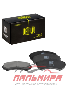 КОЛОДКИ ТОРМОЗНЫЕ ПЕРЕДНИЕ MITSUBISHI PAJERO III (00-)/PAJERO IV (06-) (PF 4101) TRIALLI