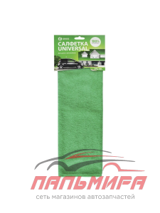 IT-0306 САЛФЕТКА МИКРОФИБРА УНИВЕРСАЛЬНАЯ 35*40СМ GRASS/50 ШТ