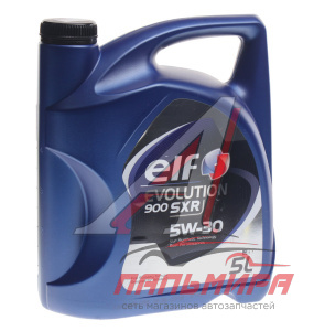 МАСЛО МОТОРНОЕ "ELF EVOLUTION 900 SXR" 5W/30 (5Л. СИН.)