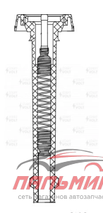 Наконечник катушки зажигания ГАЗ, УАЗ дв. 405/409 с резистором STARTVOLT