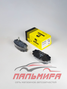КОЛОДКИ ДИСКОВЫЕ ПЕРЕДНИЕ W1804BP