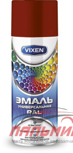 КРАСКА "VIXEN" ТЕМНО-КРАСНАЯ 520 МЛ. (RAL-3011)