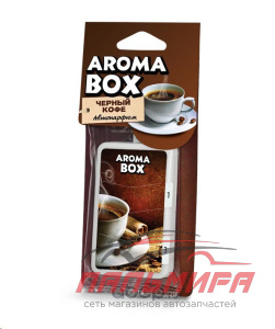 ОСВЕЖИТЕЛЬ "FOUETTE" "AROMA BOX" ПОДВЕСНОЙ ЧЕРНЫЙ КОФЕ