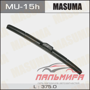 ЩЕТКА СТЕКЛООЧИСТИТЕЛЯ 37,5 СМ ГИБРИДНАЯ "MASUMA" (КРЮК)